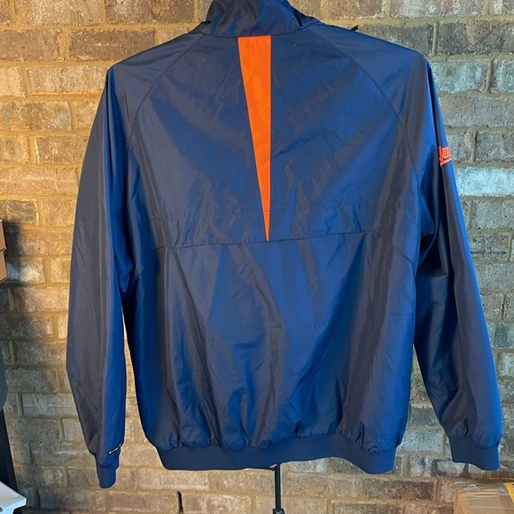 Nike‎ Team Auburn Tigers Windbreaker Climafit XL Blue Orange Embroidered - Picture 6 of 9